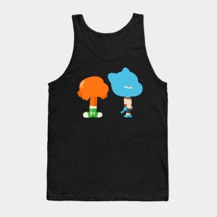 Minimal Gumball and Darwin Tank Top